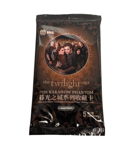 2026 Kakawow Phantom The Twilight Saga Trading Cards Pack