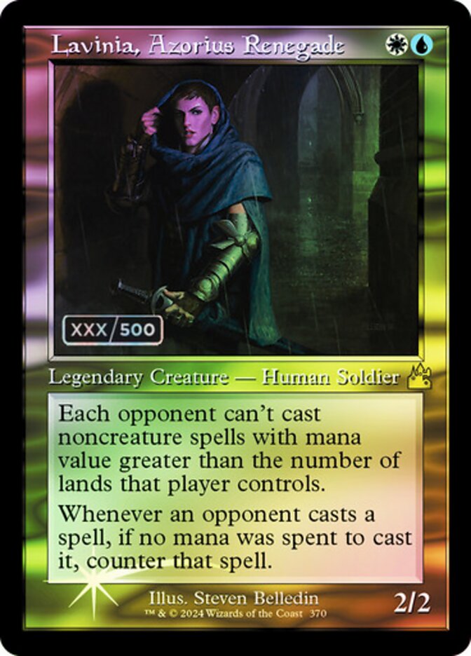 Lavinia, Azorius Renegade (370z) - Ravnica Remastered (RVR)