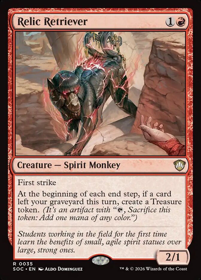 Relic Retriever (35) - Secrets of Strixhaven Commander (SOC)