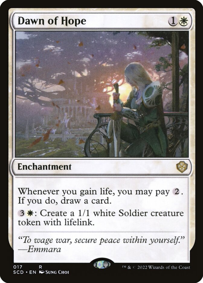 Dawn of Hope (17) - Starter Commander Decks (SCD)