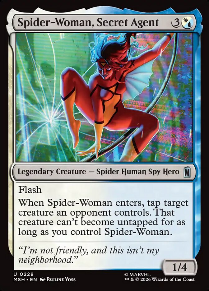 Spider-Woman, Secret Agent (229) - Marvel Super Heroes (MSH)