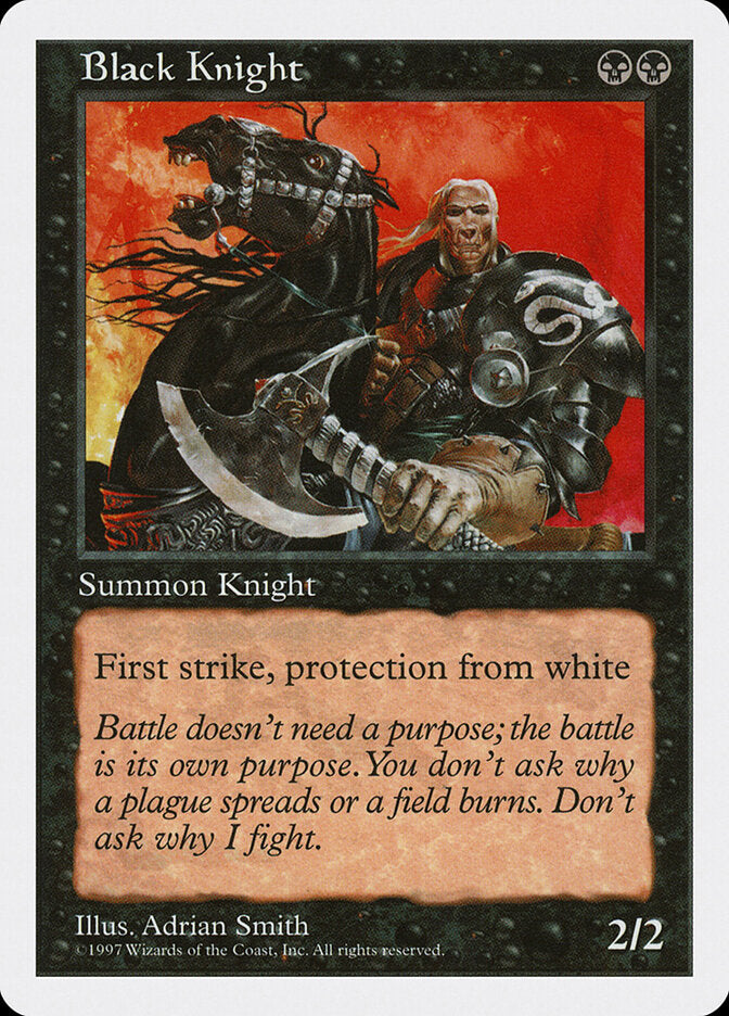 Black Knight (143) - Fifth Edition (5ED)