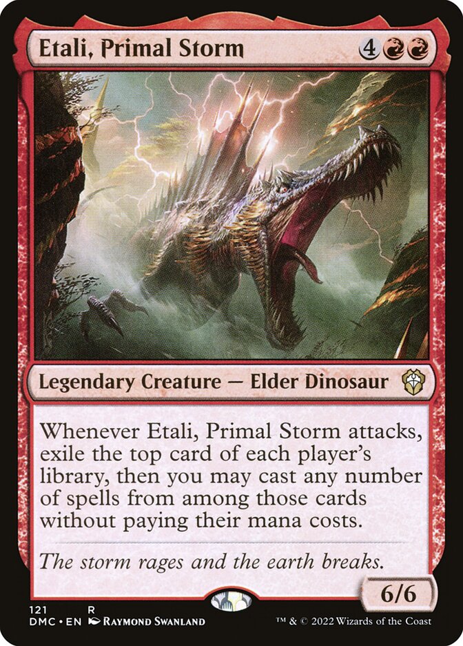 Etali, Primal Storm (121) - Dominaria United Commander (DMC)