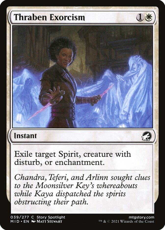 Thraben Exorcism (39) - Innistrad: Midnight Hunt (MID)