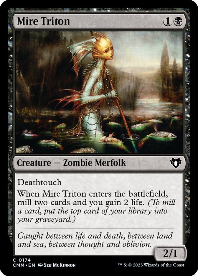 Mire Triton (174) - Commander Masters (CMM)