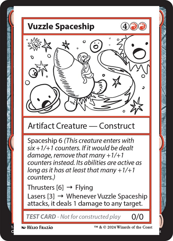 Vuzzle Spaceship (569) - Mystery Booster 2 (MB2)