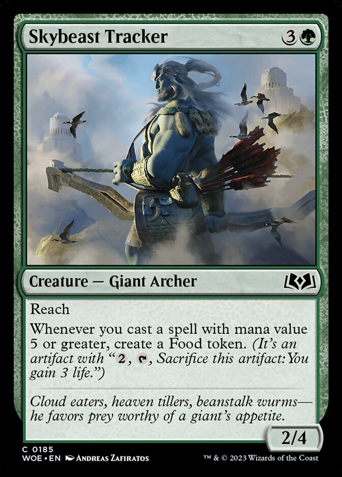 Skybeast Tracker (185) - Wilds of Eldraine (WOE)