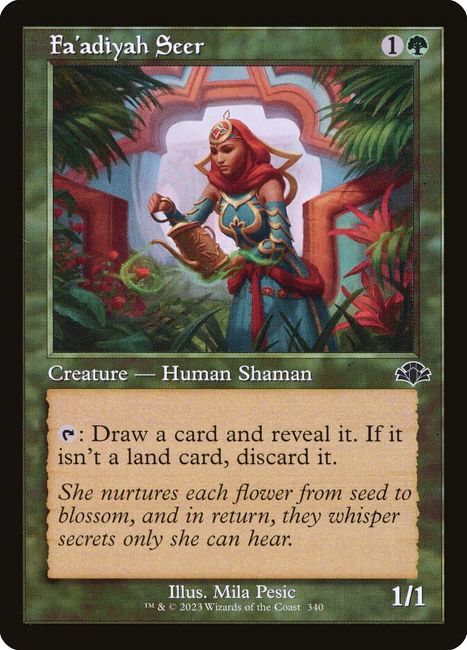 Fa'adiyah Seer (340) - Dominaria Remastered (DMR)