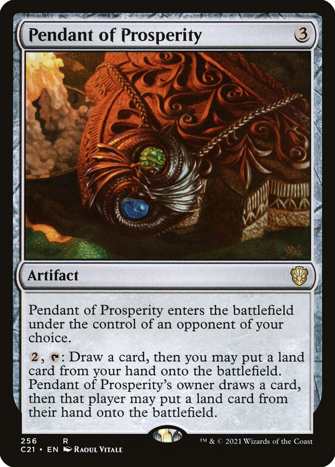 Pendant of Prosperity (256) - Commander 2021 (C21)