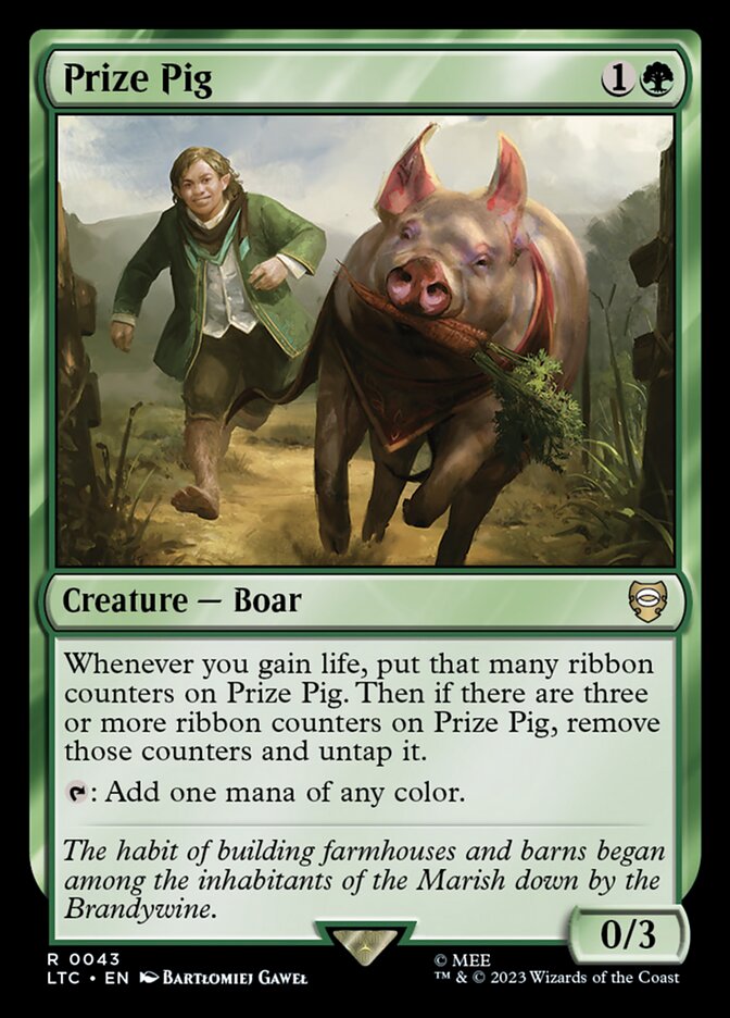 Prize Pig (43) - Tales of Middle-earth Commander (LTC)