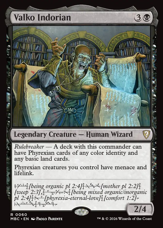 Valko Indorian (60) - Mystery Booster Commander Edition (MBC)