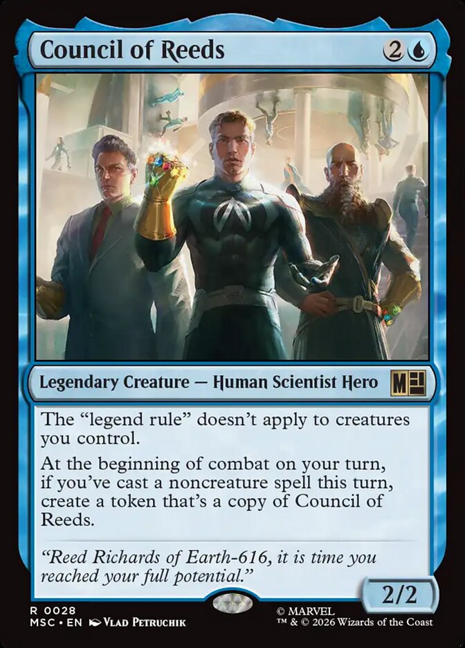 Council of Reeds (28) - Marvel Super Heroes Commander (MSC)