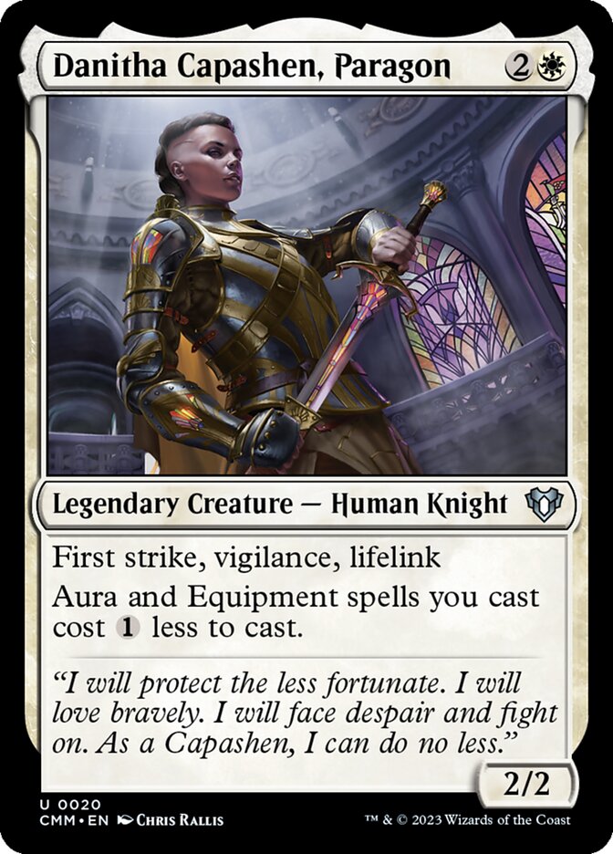 Danitha Capashen, Paragon (20) - Commander Masters (CMM)