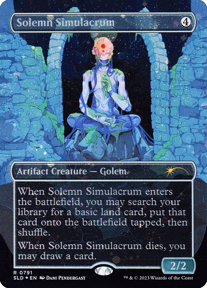 Solemn Simulacrum (791★) - Secret Lair Drop (SLD)