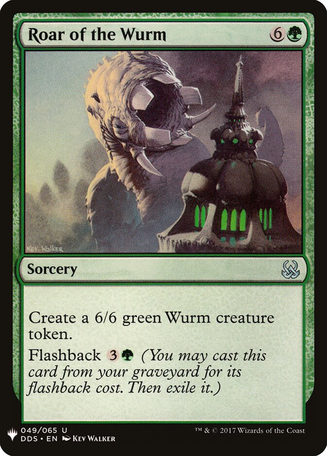 Roar of the Wurm (DDS-49) - The List (PLST)