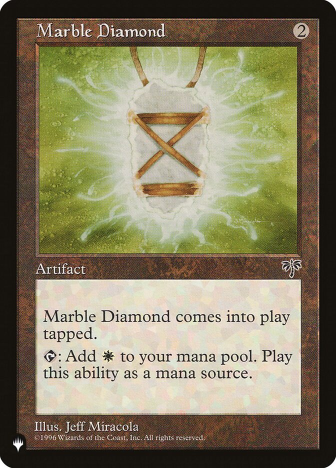 Marble Diamond (MIR-310) - The List (PLST)