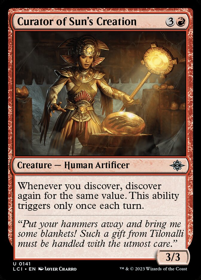 Curator of Sun's Creation (141) - The Lost Caverns of Ixalan (LCI)