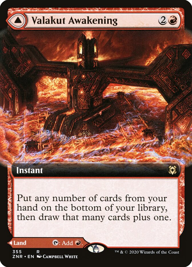 Valakut Awakening // Valakut Stoneforge (355) - Zendikar Rising (ZNR)
