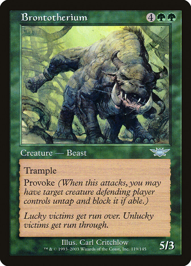 Brontotherium (119) - Legions (LGN)