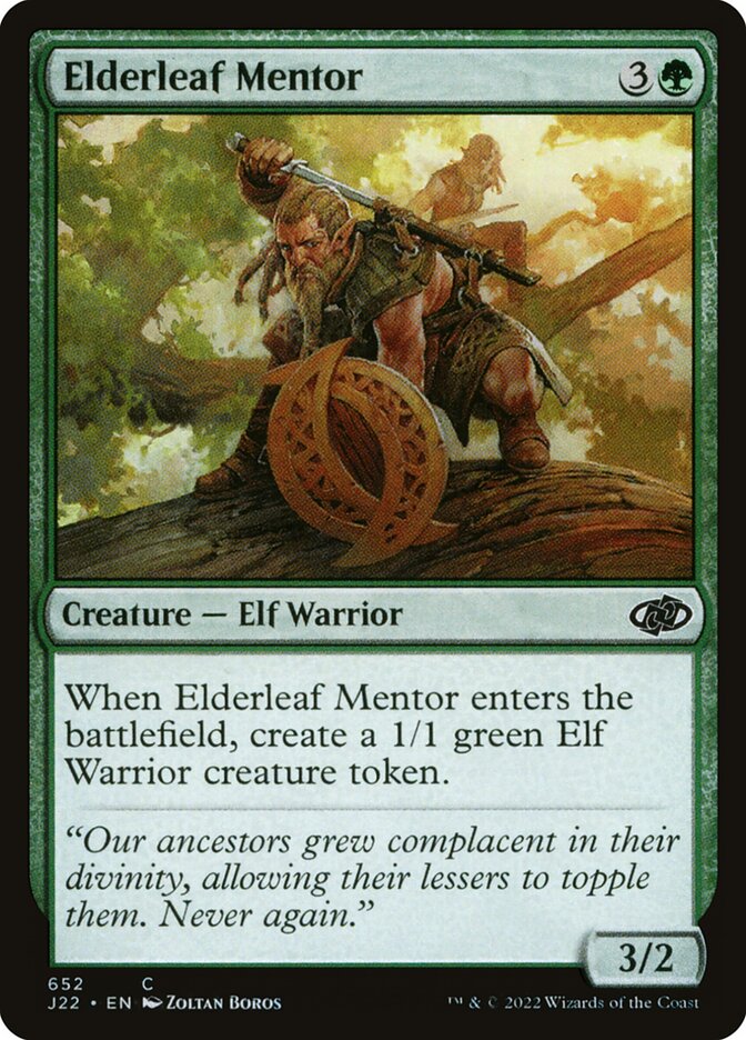 Elderleaf Mentor (652) - Jumpstart 2022 (J22)