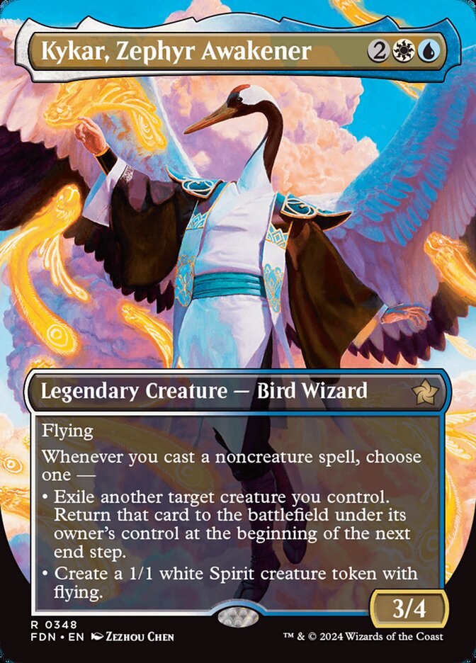Kykar, Zephyr Awakener (348) - Foundations (FDN)