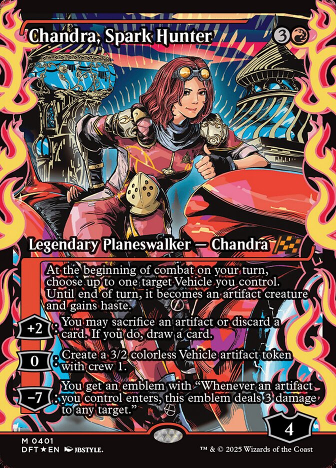 Chandra, Spark Hunter (401) - Aetherdrift (DFT)