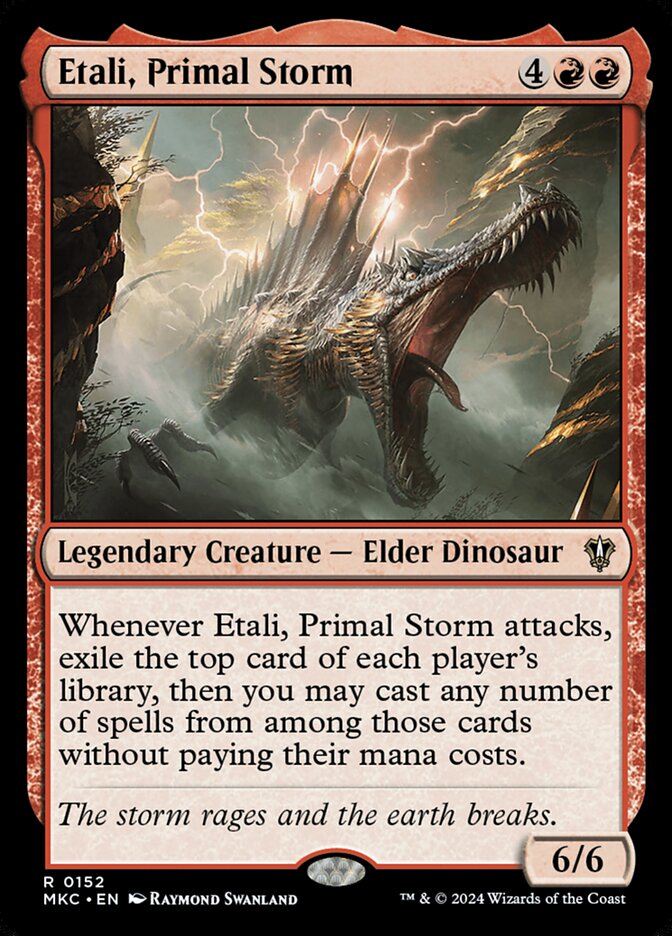 Etali, Primal Storm (152) - Murders at Karlov Manor Commander (MKC)