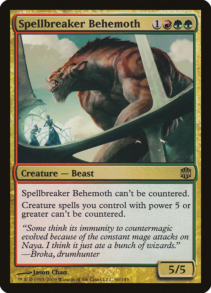Spellbreaker Behemoth (60) - Alara Reborn (ARB)