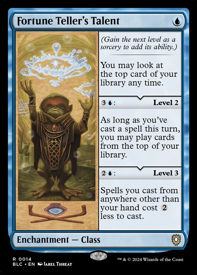 Fortune Teller's Talent (14) - Bloomburrow Commander (BLC)