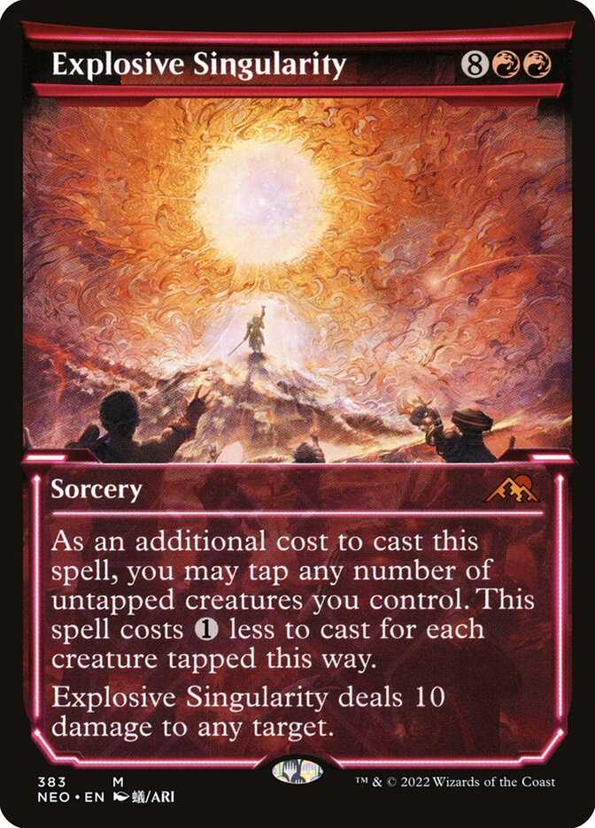 Explosive Singularity (383) - Kamigawa: Neon Dynasty (NEO)