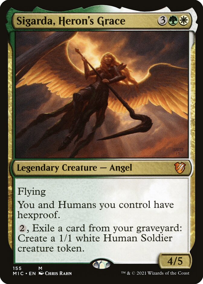 Sigarda, Heron's Grace (155) - Midnight Hunt Commander (MIC)