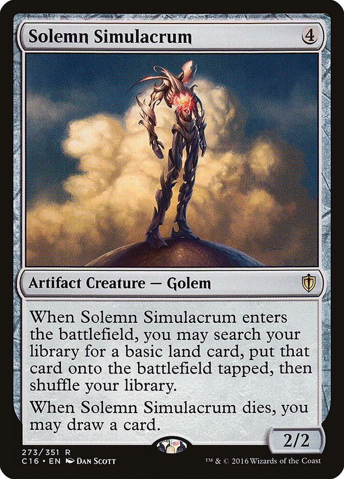 Solemn Simulacrum (273) - Commander 2016 (C16)