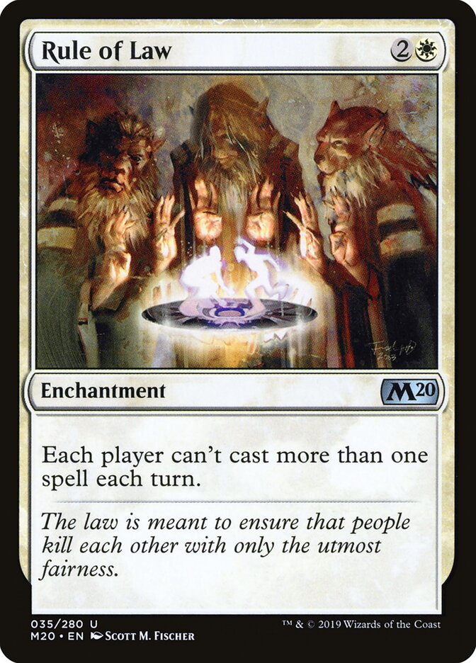 Rule of Law (35) - Core Set 2020 (M20)