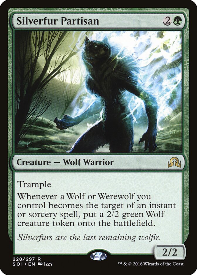 Silverfur Partisan (228) - Shadows over Innistrad (SOI)