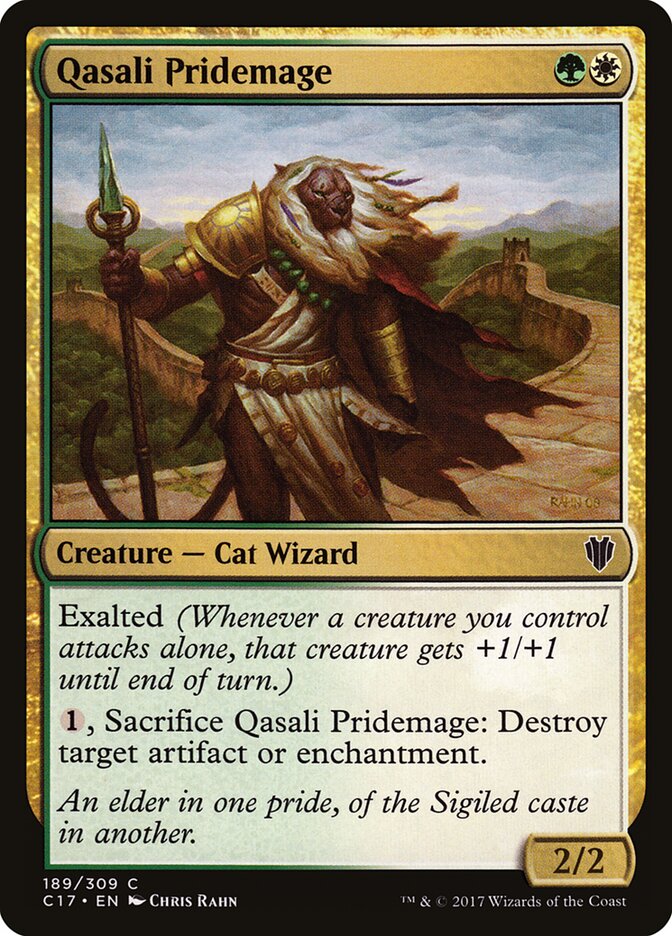 Qasali Pridemage (189) - Commander 2017 (C17)