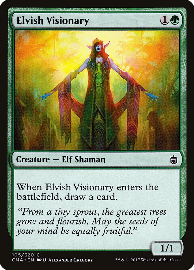 Elvish Visionary (105) - Commander Anthology (CMA)
