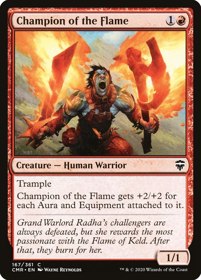 Champion of the Flame (167) - Commander Legends (CMR)