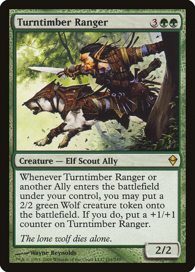 Turntimber Ranger (191) - Zendikar (ZEN)