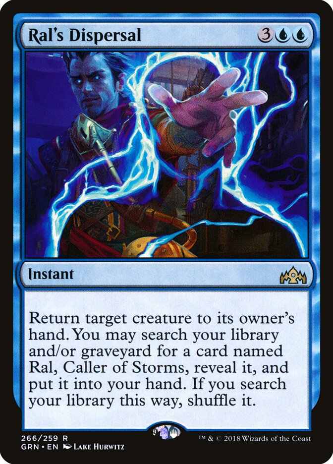 Ral's Dispersal (266) - Guilds of Ravnica (GRN)