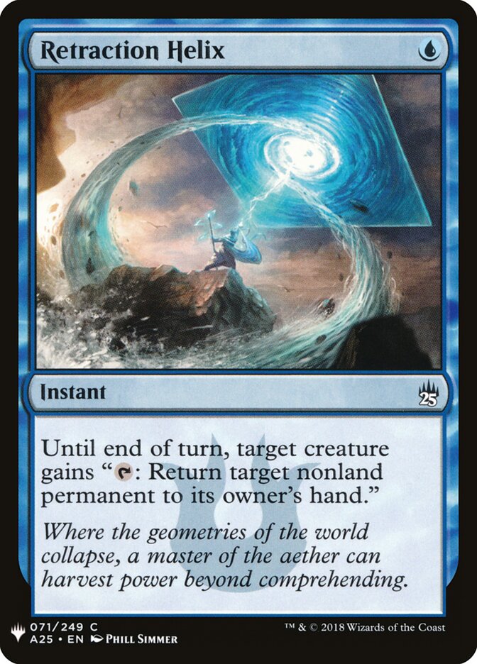 Retraction Helix (A25-71) - The List (PLST)