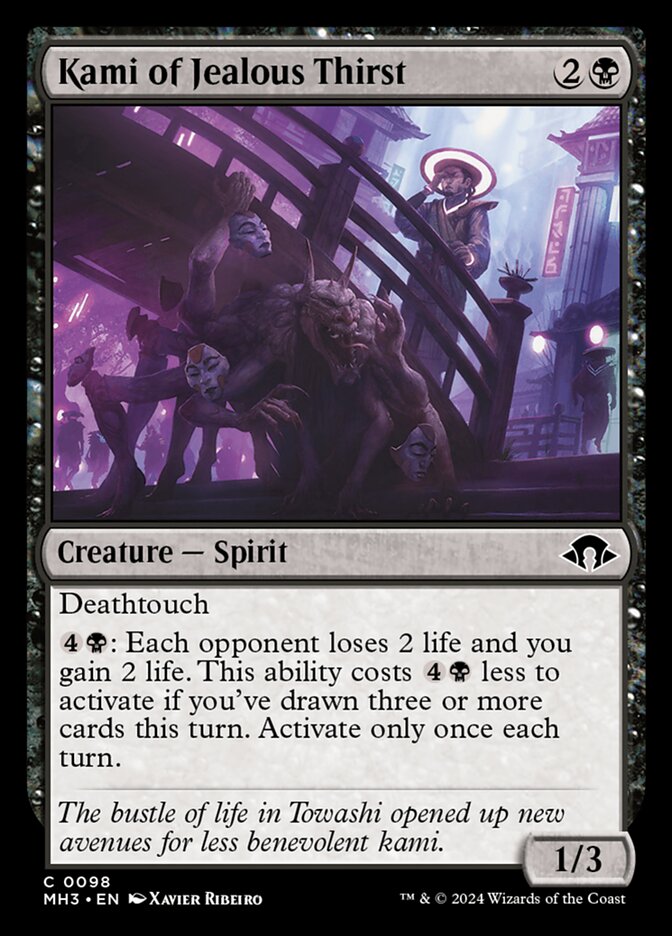 Kami of Jealous Thirst (98) - Modern Horizons 3 (MH3)