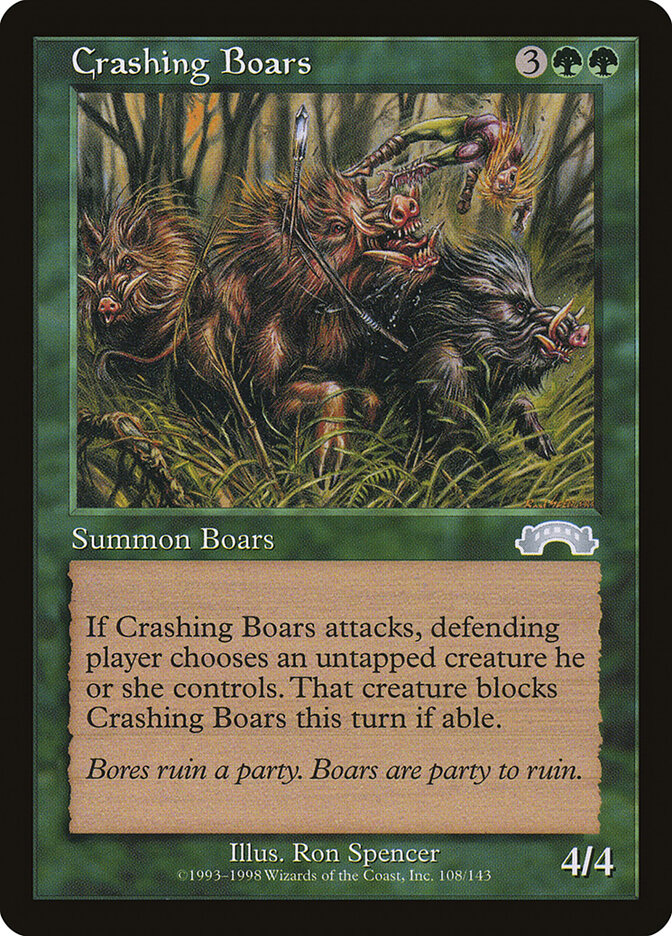 Crashing Boars (108) - Exodus (EXO)
