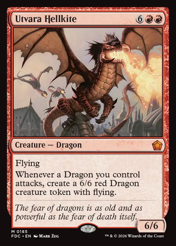 Utvara Hellkite (185) - Foundations Commander (FDC)