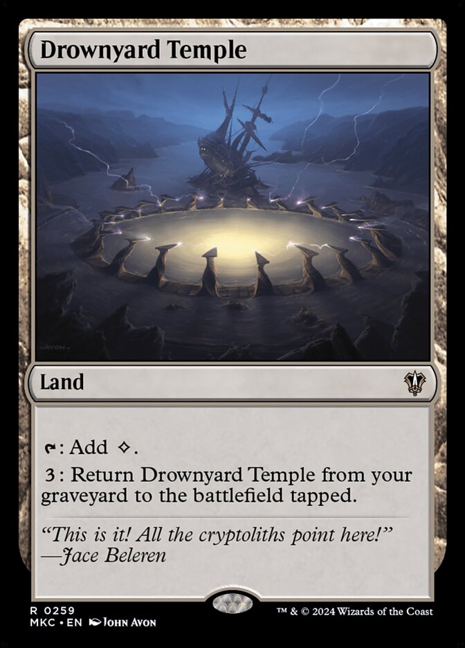 Drownyard Temple (259) - Murders at Karlov Manor Commander (MKC)