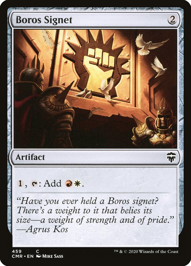 Boros Signet (459) - Commander Legends (CMR)