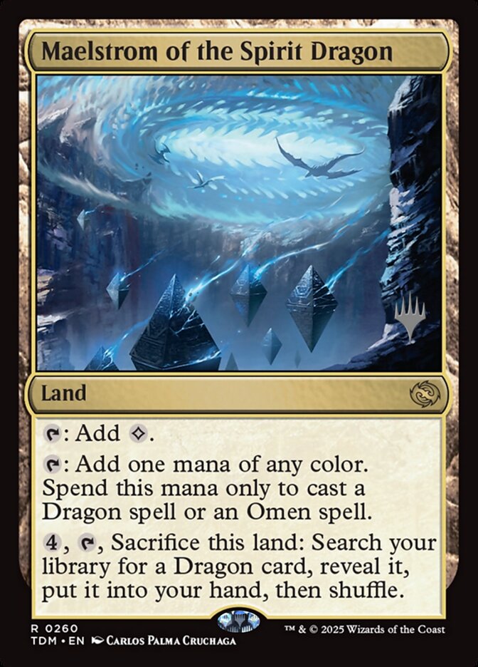 Maelstrom of the Spirit Dragon (260p) - Tarkir: Dragonstorm Promos (PTDM)
