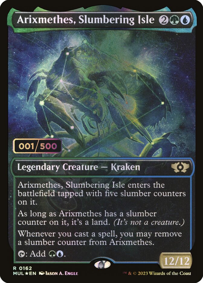 Arixmethes, Slumbering Isle (162z) - Multiverse Legends (MUL)