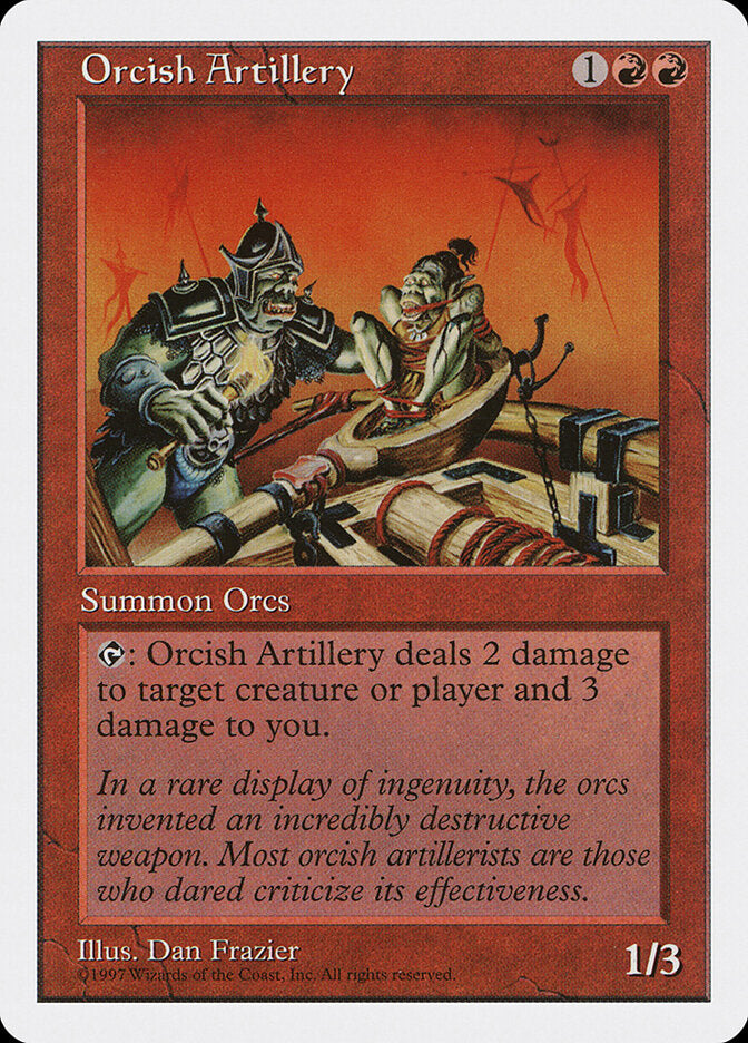 Orcish Artillery (253) - Fifth Edition (5ED)
