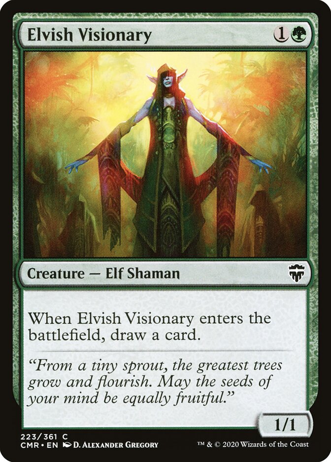 Elvish Visionary (223) - Commander Legends (CMR)