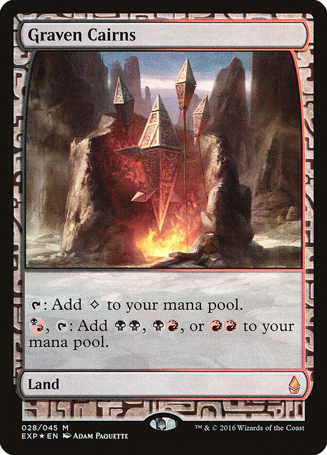 Graven Cairns (28) - Zendikar Expeditions (EXP)